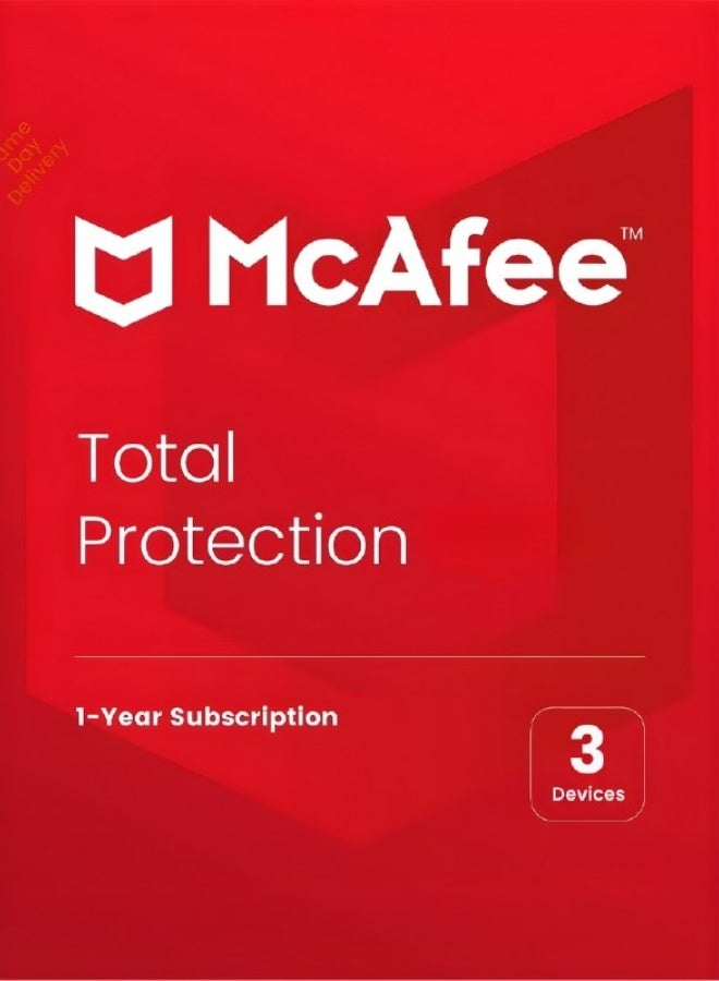 McAfee Total Protection | 3 Devices 1 Year | Digital License